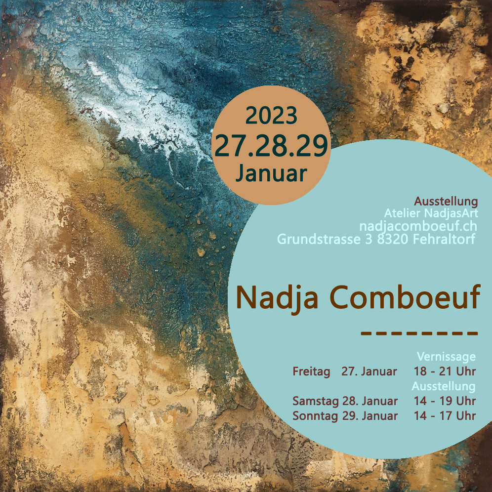 Januar 23: Ausstellung Nadja Comboeuf