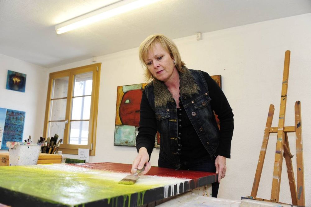 NAdja Comboeuf - Kunstmalerin und Malkursleiterin NadjasArt.ch in Fehraltorf